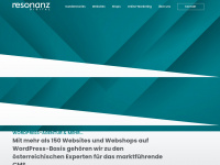 resonanz-digital.at Webseite Vorschau