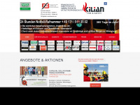kilian-brandschutz.de Webseite Vorschau