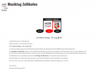 musiktag-zollikofen.ch Webseite Vorschau