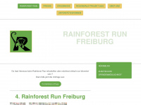 rainforestrun-freiburg.de Webseite Vorschau