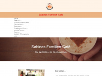 sabinesfamiliencafe.de Webseite Vorschau