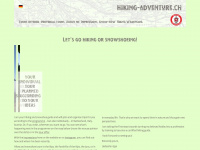 hiking-adventure.ch Webseite Vorschau