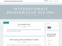 bridgewoche.at Webseite Vorschau