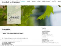 weinhandel-lichtenauer.at Webseite Vorschau