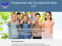 foerderverein-gswain.de Webseite Vorschau