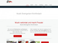 musik-bremgarten-kirchlindach.ch Webseite Vorschau