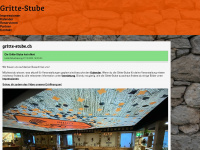 gritte-stube.ch Webseite Vorschau