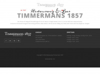 timmermans1857.se Webseite Vorschau