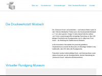 druckwerkstatt-mosbach.de Webseite Vorschau