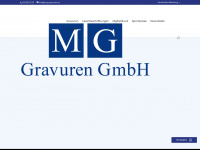 mg-gravuren.ch Webseite Vorschau