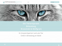 tierarzt-brieselang.de Webseite Vorschau