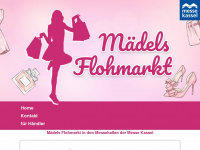 maedelsflohmarkt-kassel.de Webseite Vorschau