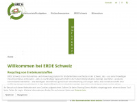 erde-schweiz.ch Webseite Vorschau