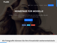 modelle.pro Webseite Vorschau