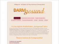 darmgesund.org Webseite Vorschau