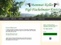 mammut-keller.at Webseite Vorschau