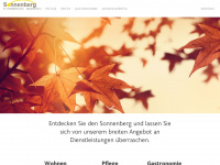 pflege-sonnenberg.ch Webseite Vorschau