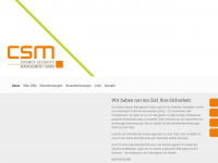 csm-europe.de Webseite Vorschau