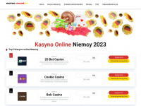 kasyno-online.de Webseite Vorschau