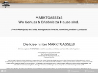 marktgasse18.ch Webseite Vorschau