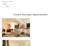 boutique-appartements.de Webseite Vorschau
