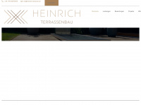 heinrich-terrassen.de Webseite Vorschau