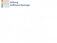 Stiftung-hoffmann-sprenger.de