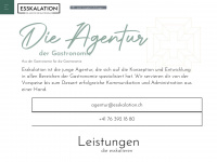 esskalation.ch Webseite Vorschau
