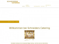 schneiders-catering.ch Webseite Vorschau