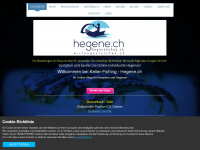 hegene.ch Webseite Vorschau