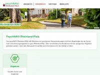 psychnavi-rlp.de Webseite Vorschau