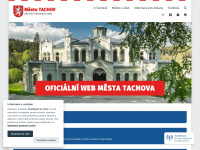 tachov-mesto.cz Webseite Vorschau