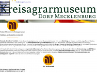kreisagrarmuseum.de Webseite Vorschau