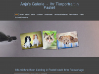 tierportrait-anja-bornhoff.de Webseite Vorschau