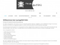 raum-gefuehl-koeln.de Webseite Vorschau
