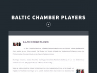 balticchamberplayers.de Webseite Vorschau