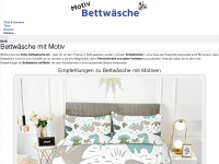 motiv-bettwaesche.net Webseite Vorschau