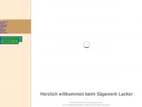 saegewerk-lacker.de Webseite Vorschau