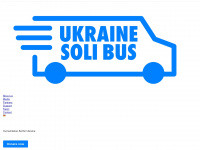ukrainesolidaritybus.org Webseite Vorschau