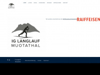 langlauf-muotathal.ch Webseite Vorschau
