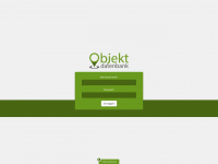objektdatenbank.at Webseite Vorschau