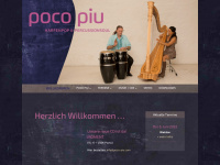 poco-piu.com Webseite Vorschau