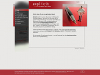 explicit-translations.de Webseite Vorschau