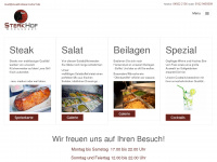 steakhofwarnsdorf.de Webseite Vorschau