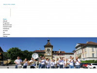 bezirksmusikfest2024.ch Webseite Vorschau