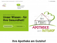 apotheke-am-gutshof.de Webseite Vorschau