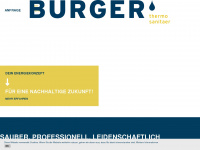 burgersanitaer.com Webseite Vorschau