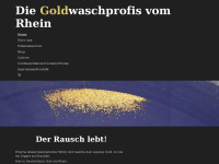 goldwaschprofis.de Webseite Vorschau