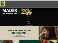edeka-mader.de Webseite Vorschau