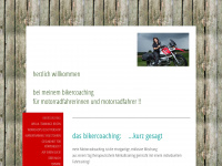 bikercoaching.com Webseite Vorschau